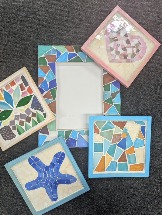 Saturday 10/24/26 Introduction to Mosaic Art: 10 AM
